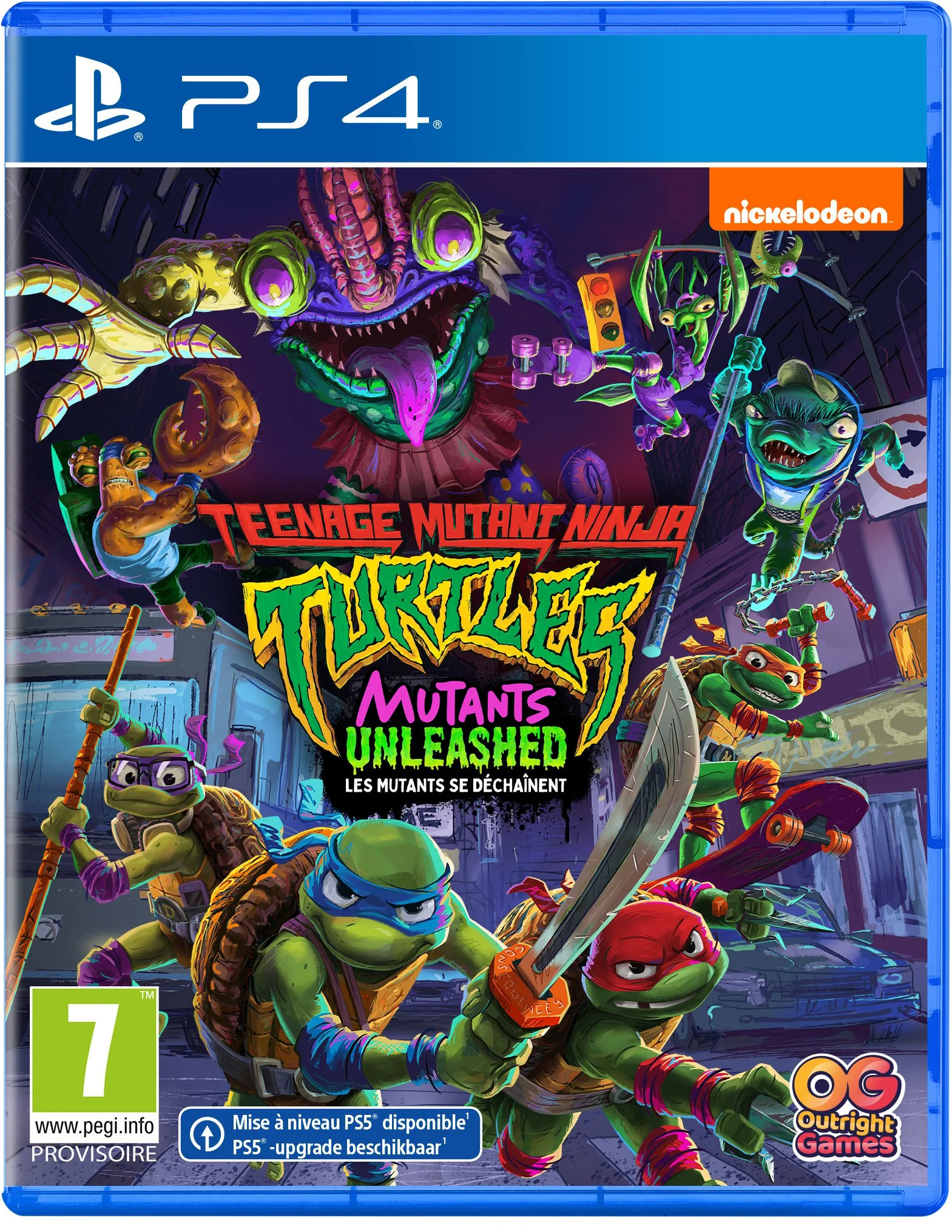 Teenage Mutant Ninja Turtles: Mutants Unleashed - PS4 / PS5