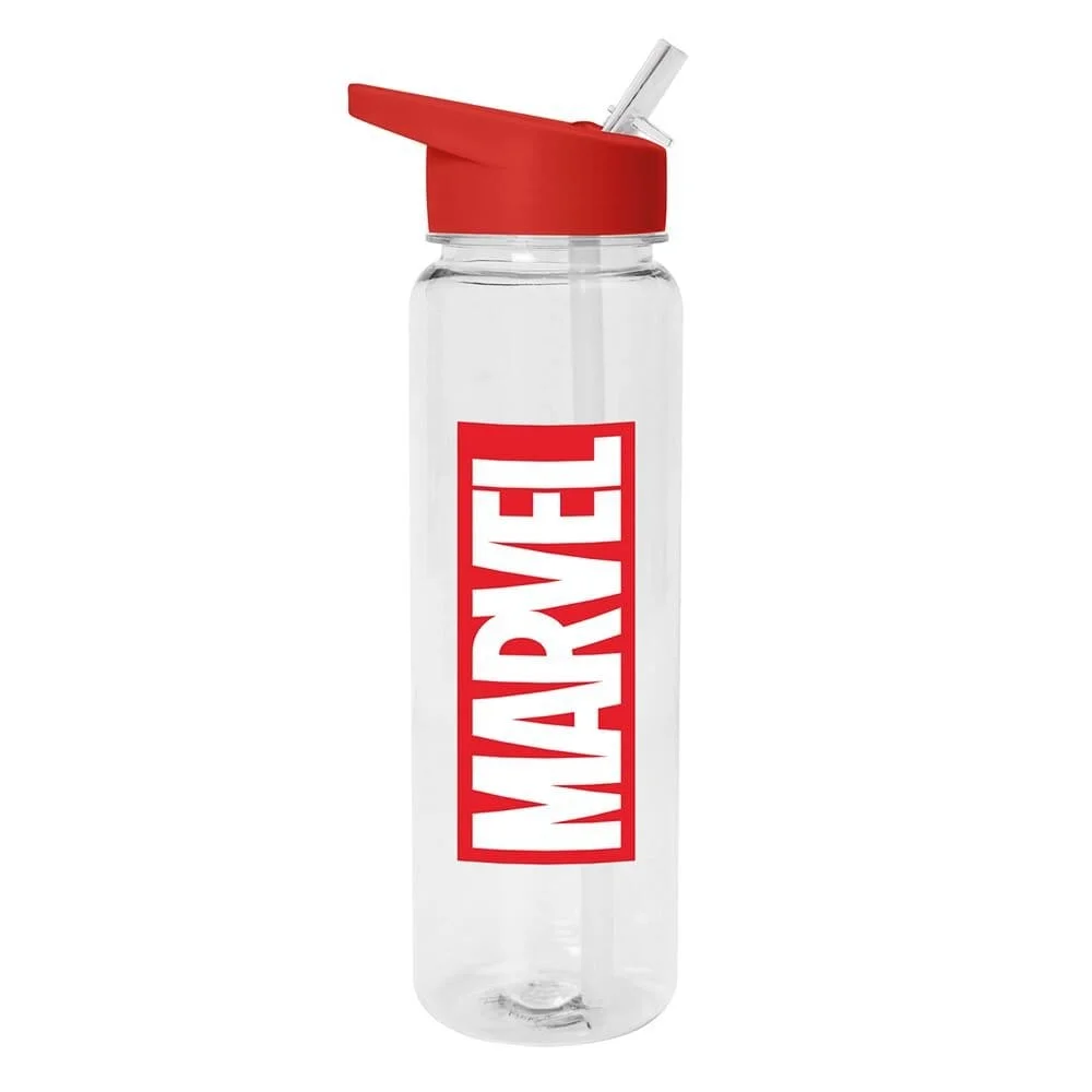 Marvel - (Marvel Logo) Plastic Drankfles