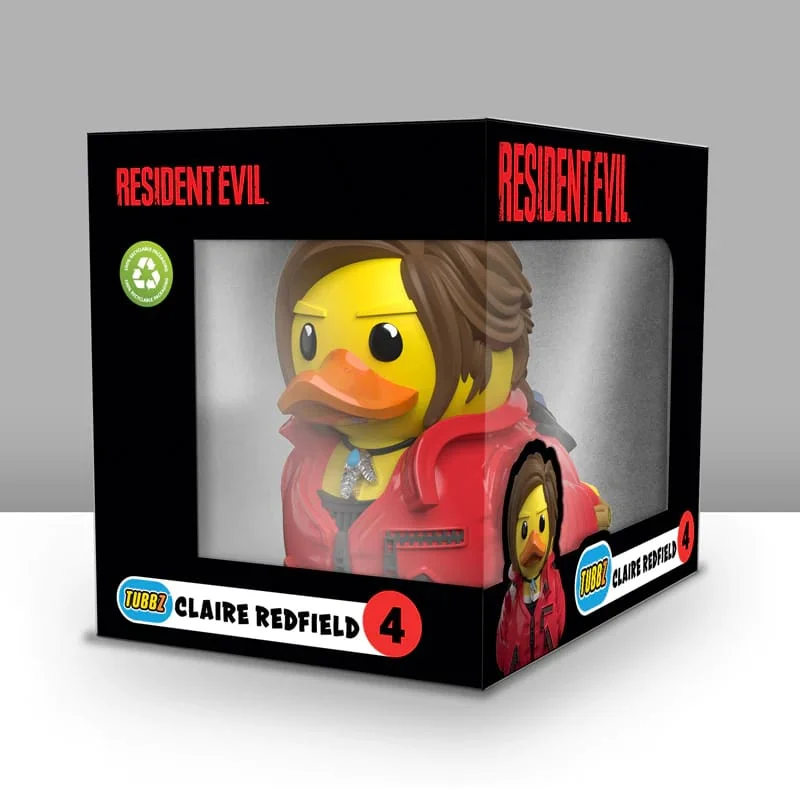 Numskull - Best of TUBBZ Boxed Badeend - Resident Evil - Claire Redfield - 9cm