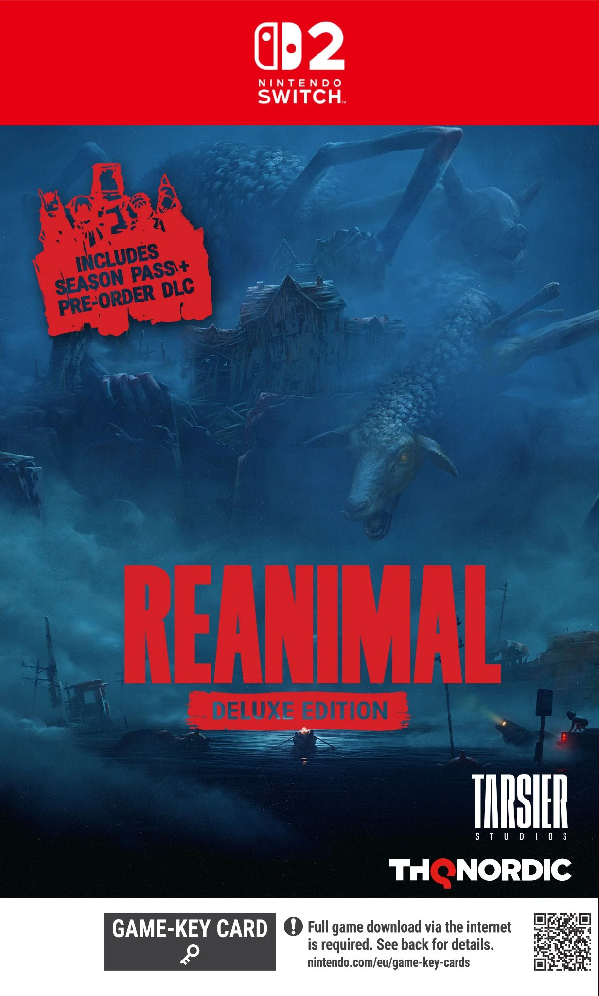 REANIMAL - Deluxe Edition - Game-key Card - Nintendo Switch 2 versie