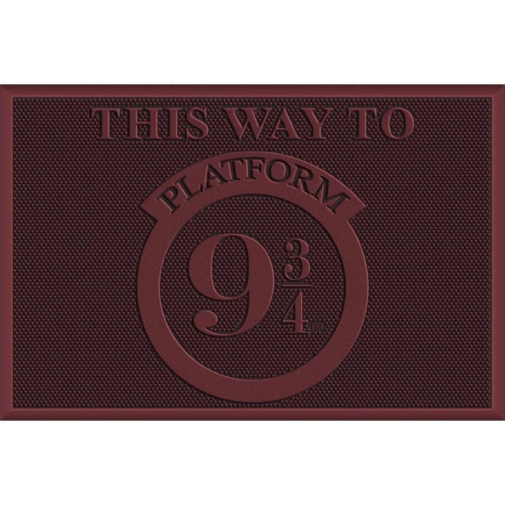 Harry Potter - Platform 9 3/4 Rubber Doormat