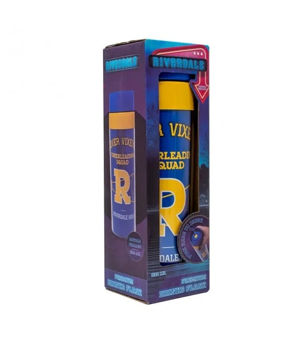 Riverdale - Premium Reisbeker - Blauw en Geel - 330ml