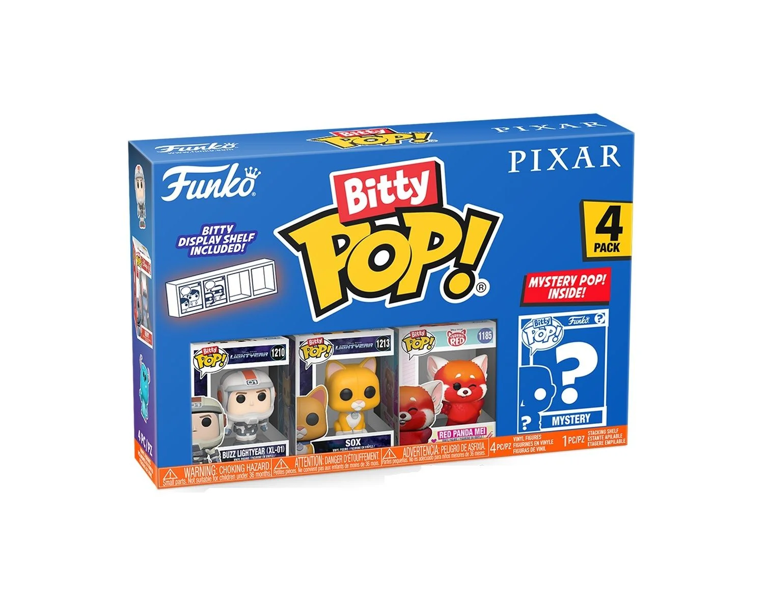 Funko Bitty Pop! 4-Pack: Disney Pixar - Buzz Lightyear