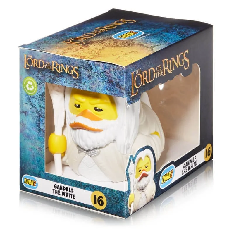 Best of TUBBZ Boxed Badeend - The Lord of the Rings - Gandalf the White - 9cm