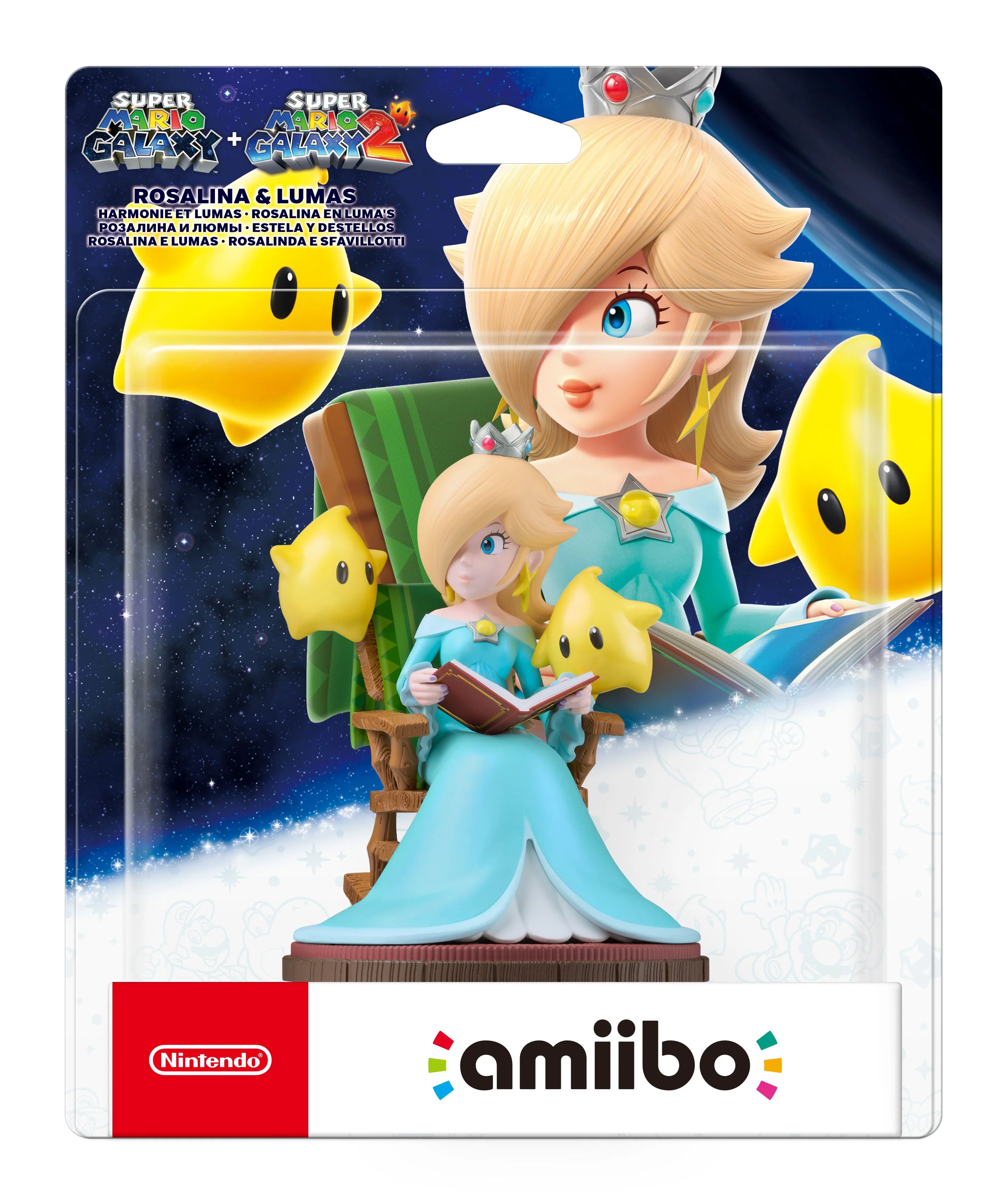 Amiibo Rosalina & Lumas - Super Mario Galaxy Collection