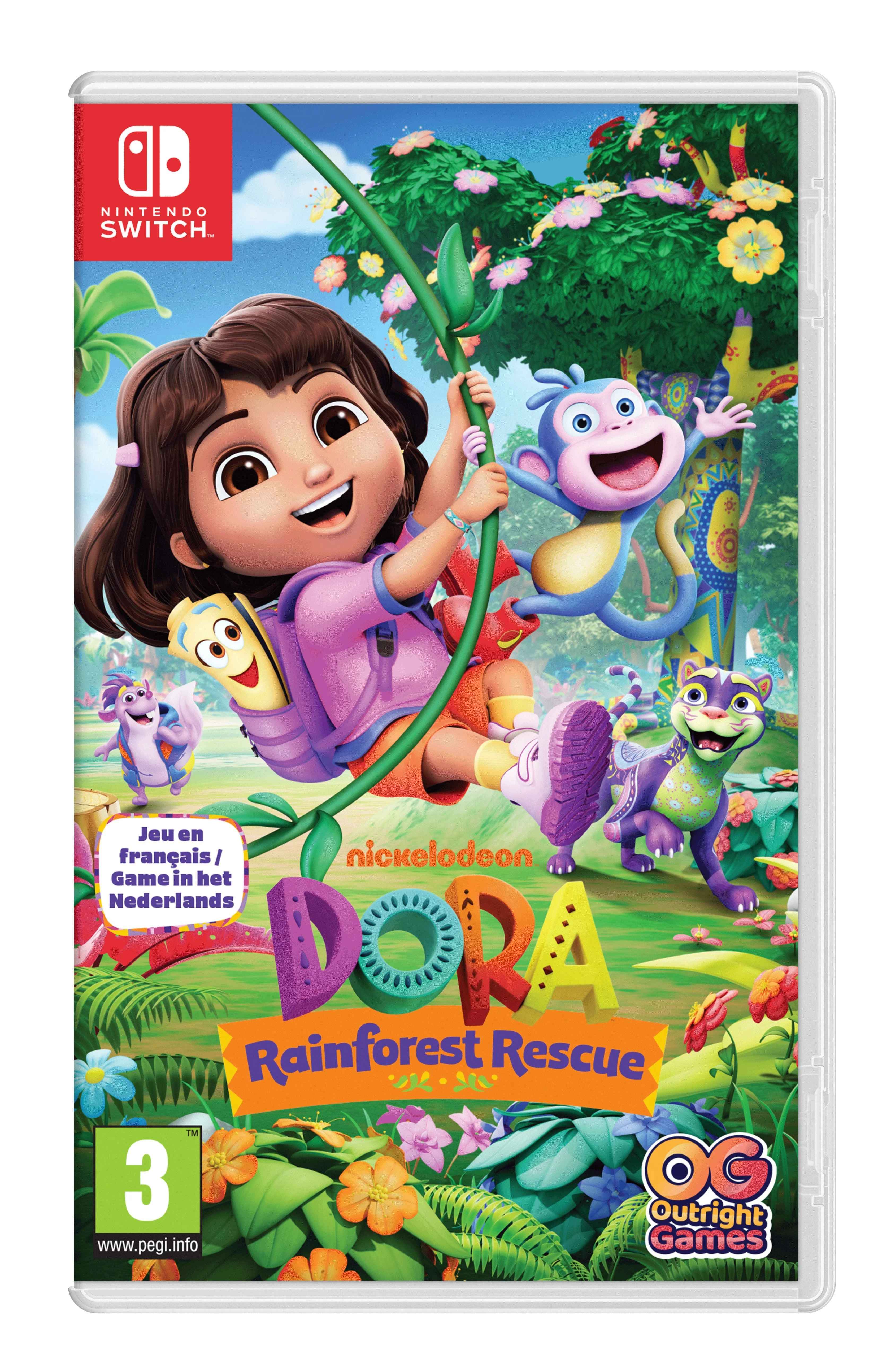 Dora: Rainforest Rescue - Nintendo Switch versie