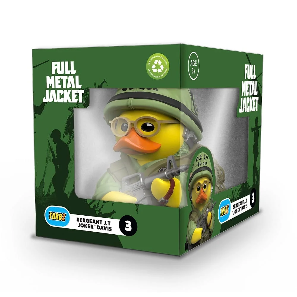 Numskull - Best of TUBBZ Boxed Badeend - Full Metal Jacket - Sgt J.T. "Joker" Davis - 9cm