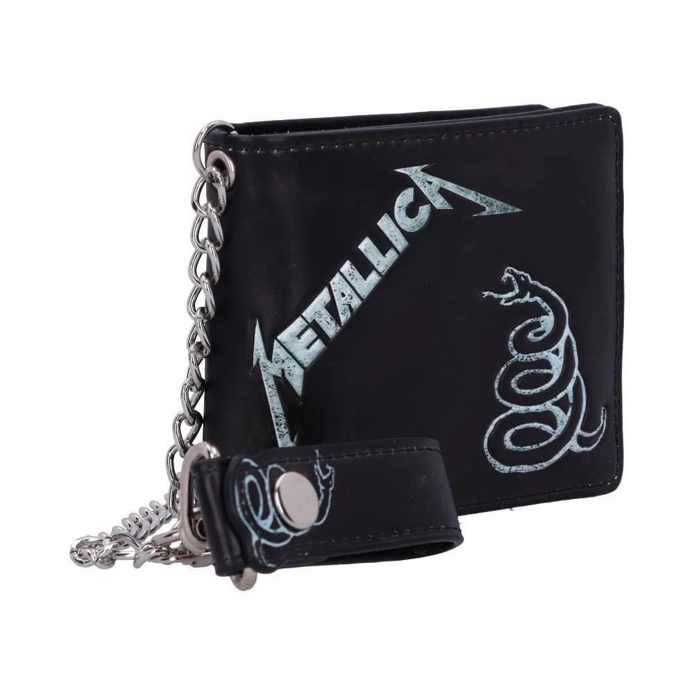 Nemesis Now - Metallica - Black Album Wallet with Chain