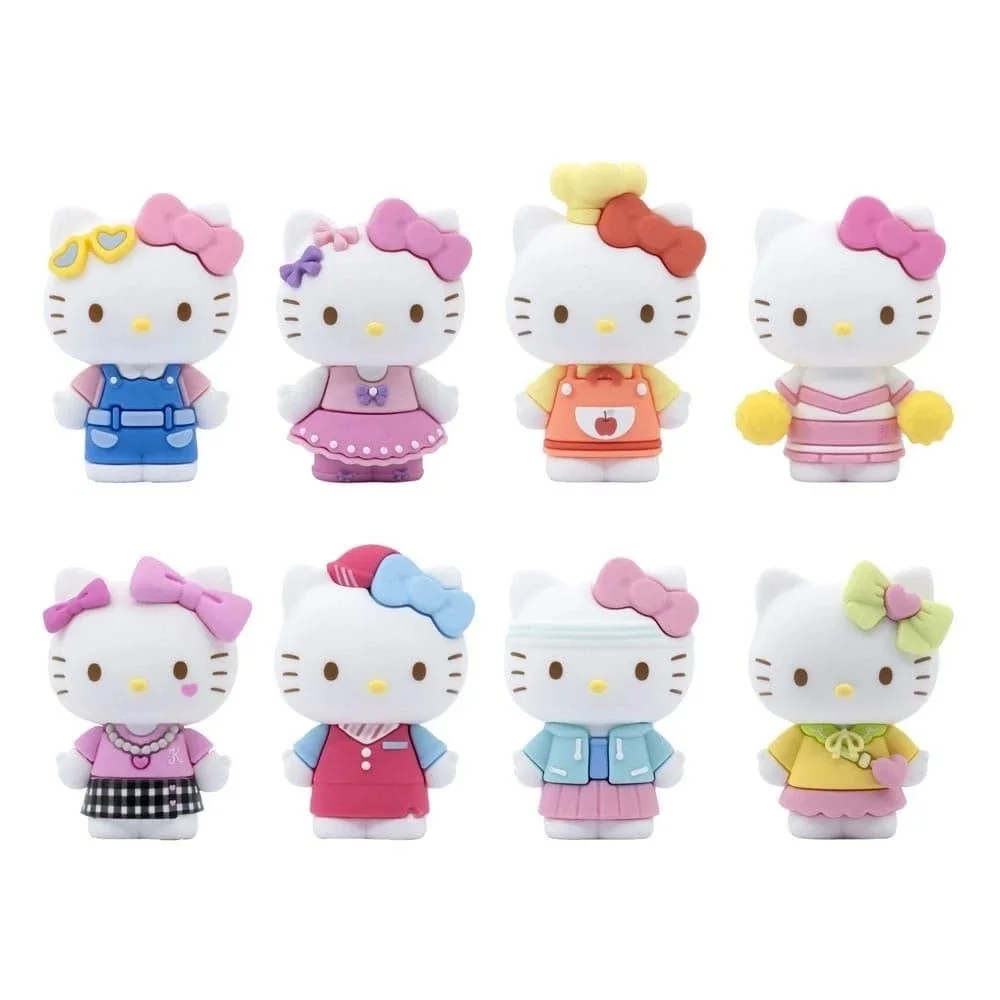 YuMe - Mini-Doll Cute Outfits Series - Hello Kitty Poppen 5cm Display (12 stuks)