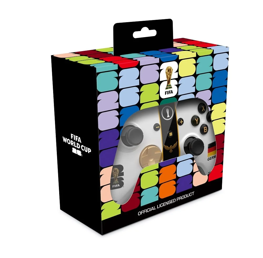 FIFA WorldCup 26 - AURORA+ Duitsland Draadloze Controller voor Switch, Switch 2, PC, Android en IOS