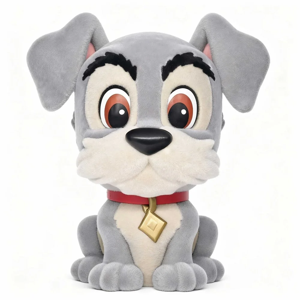 Disney - Lady and the Tramp - Tramp (Flocked) Figurale Spaarpot 20cm