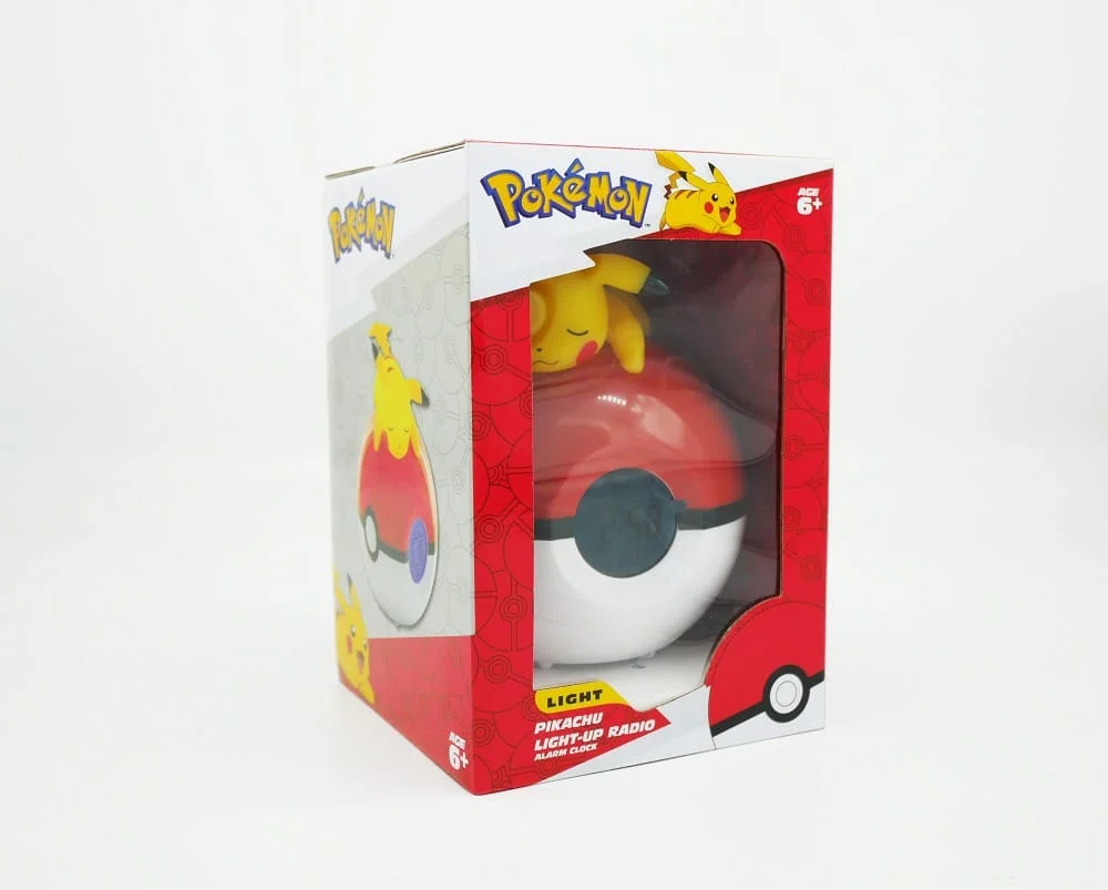 Pokémon - Verlichte digitale FM-wekker Sleepy Pikachu