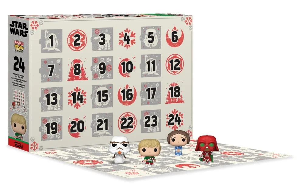 Funko Pocket Pop! Disney Star Wars Advent Calendar - 24pc thumbnail