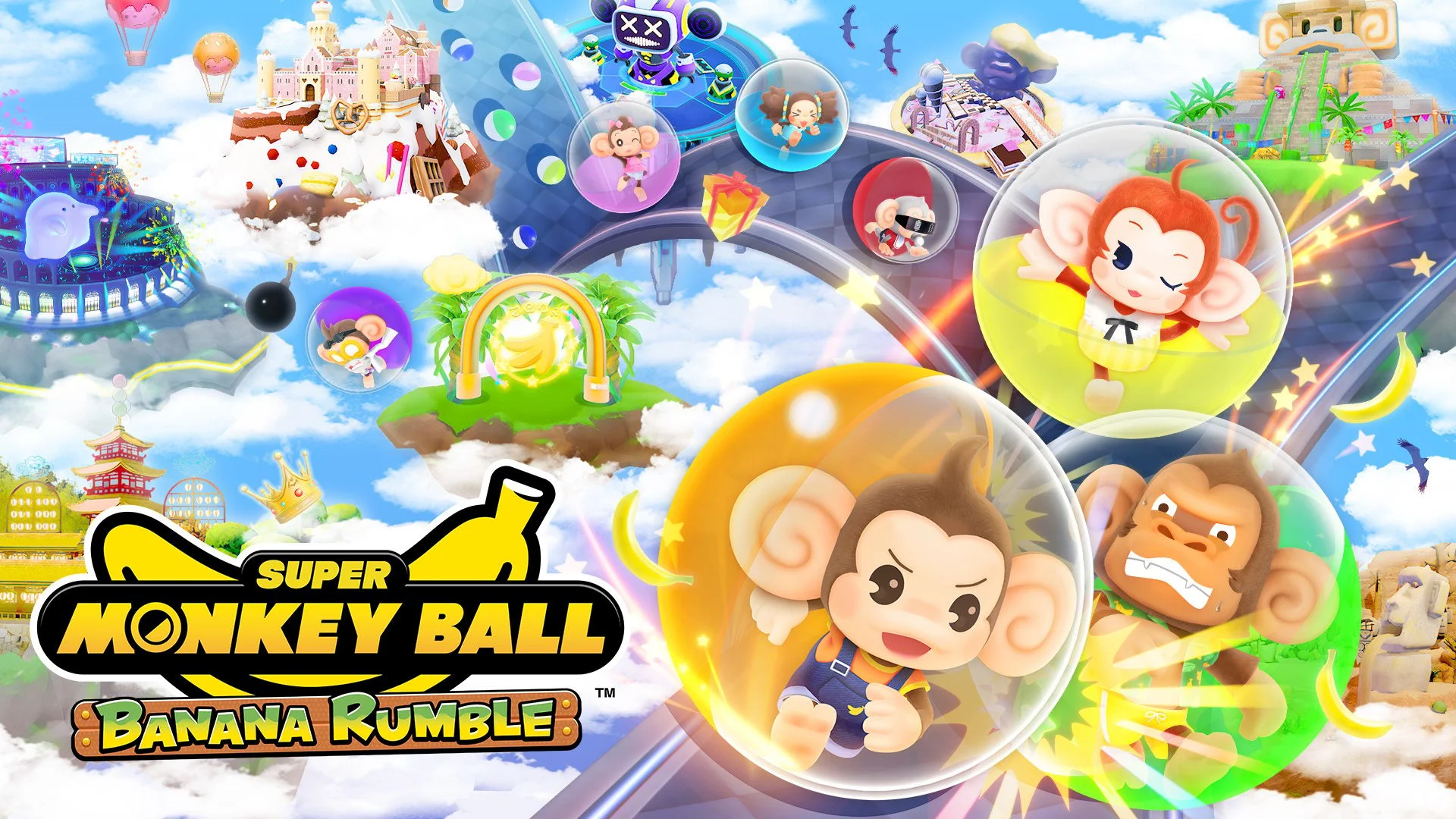 Super Monkey Ball Banana Rumble - Nintendo Switch thumbnail