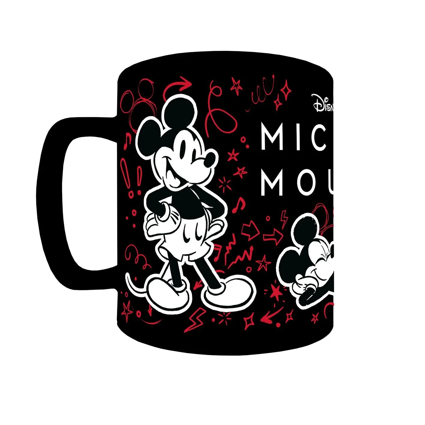 Mickey Mouse - Fuzzy Mug "Mickey" 440ml thumbnail