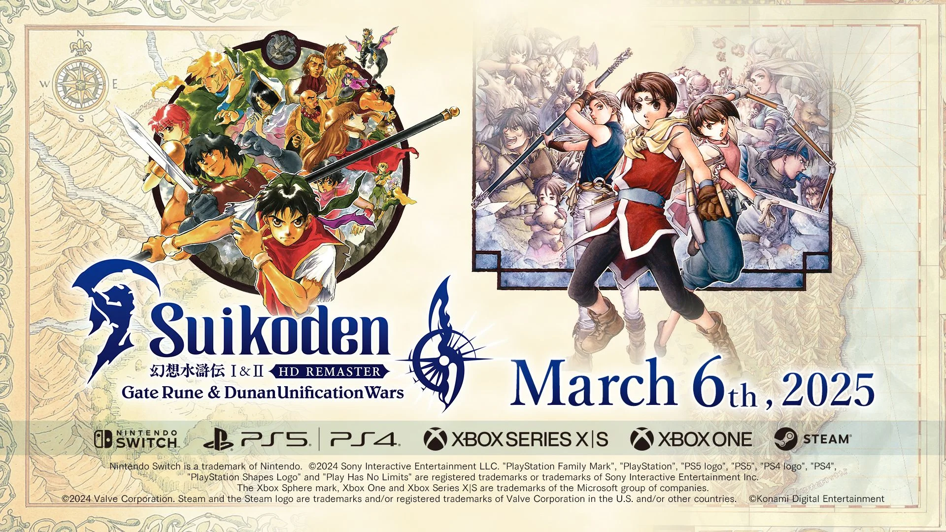 Suikoden 1 & 2 HD Remaster: Gate Rune and Dunan Unification Wars - Day One Edition - Nintendo Switch versie thumbnail