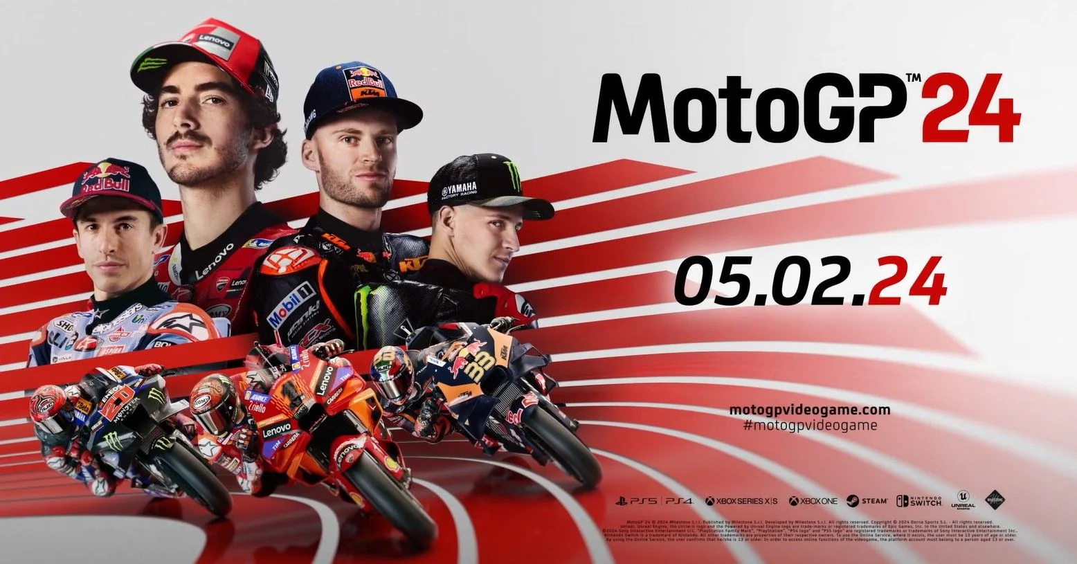 MotoGP 24 (Code-in-a-box) - Nintendo Switch thumbnail