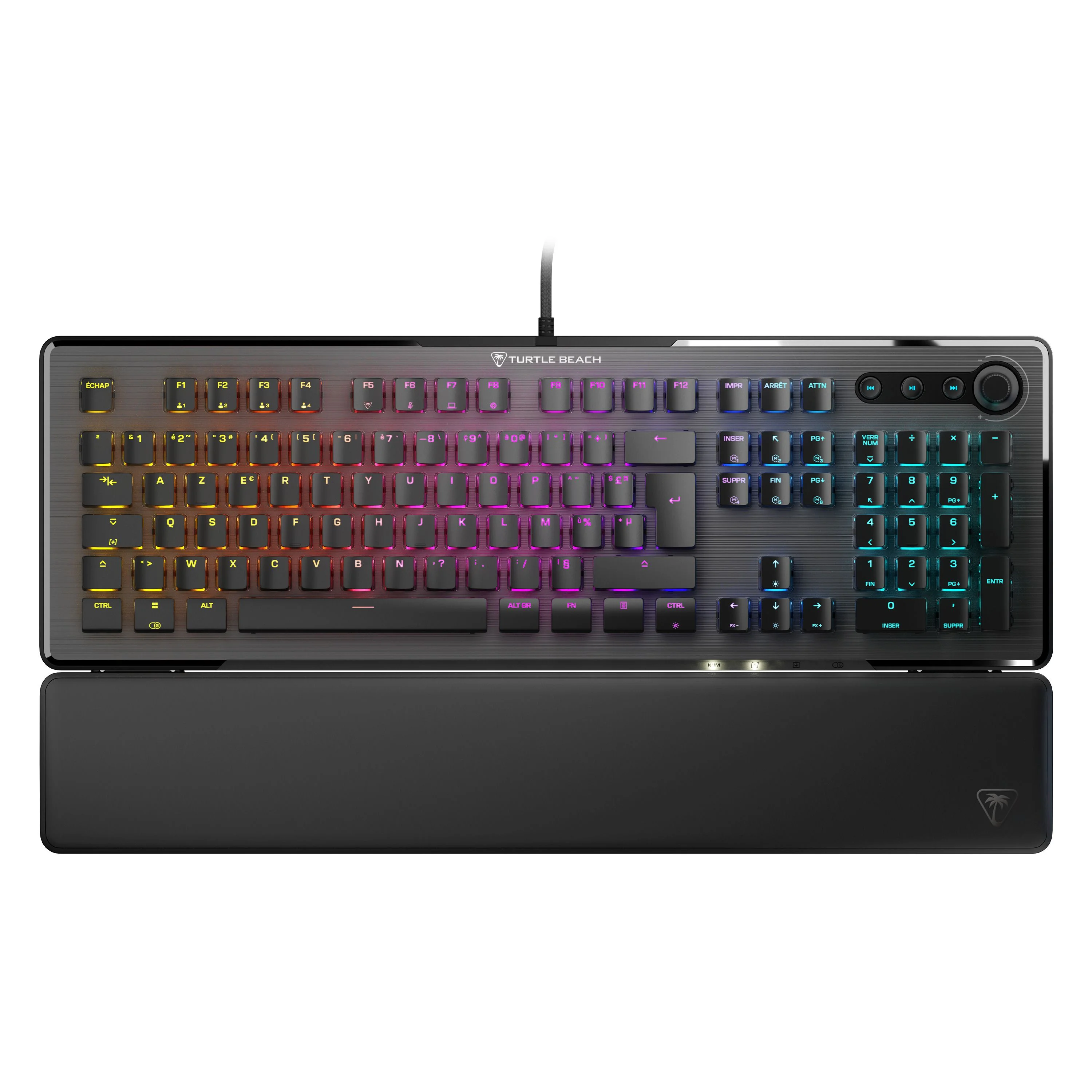 Turtle Beach - Vulcan II Bedraad RGB Mechanica Gaming Toetsenbord Zwart - Azerty FR Layout thumbnail