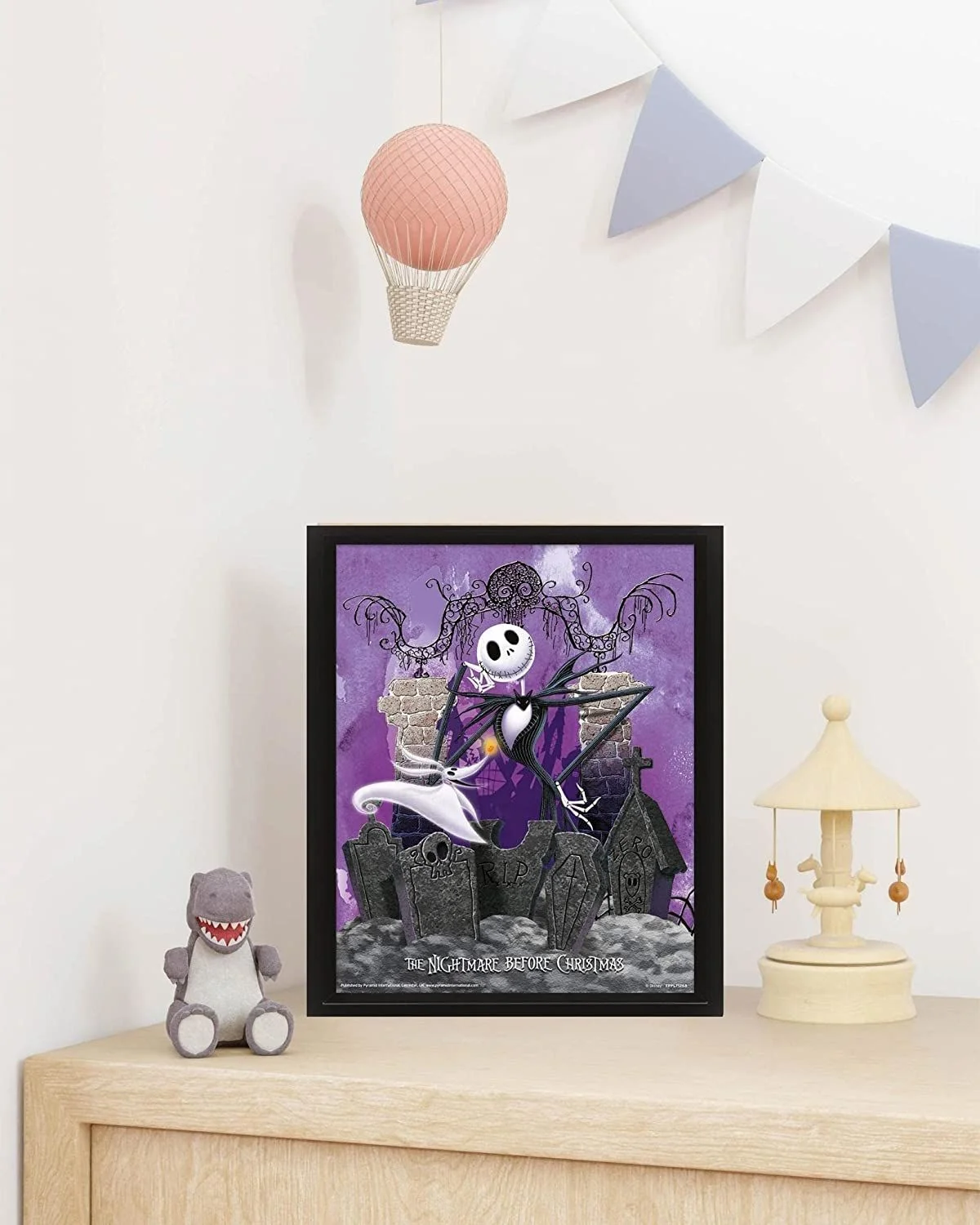 Nightmare Before Christmas - Graveyard 3D Lenticular Poster 28,7 x 23,5cm thumbnail