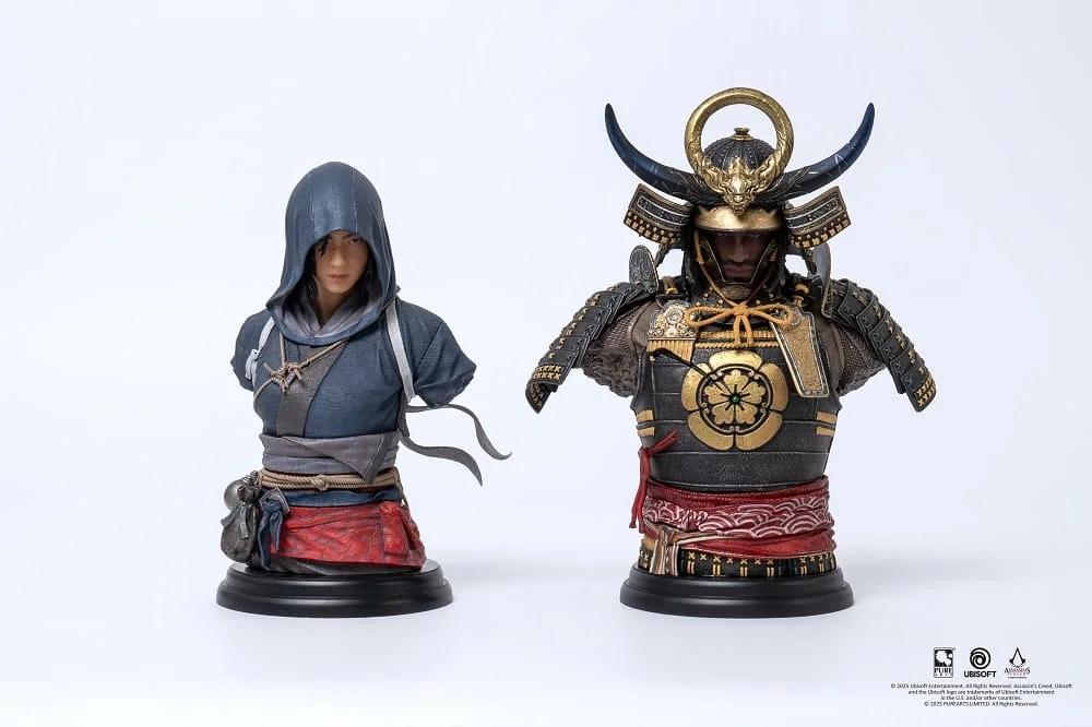 PureArts - 1:4 Scale Bust - Assassin's Creed Shadows - Yasuke Buste 21cm thumbnail