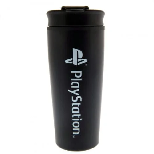 Playstation - Logo en Pictogrammen Onyx Metalen Reisbeker thumbnail