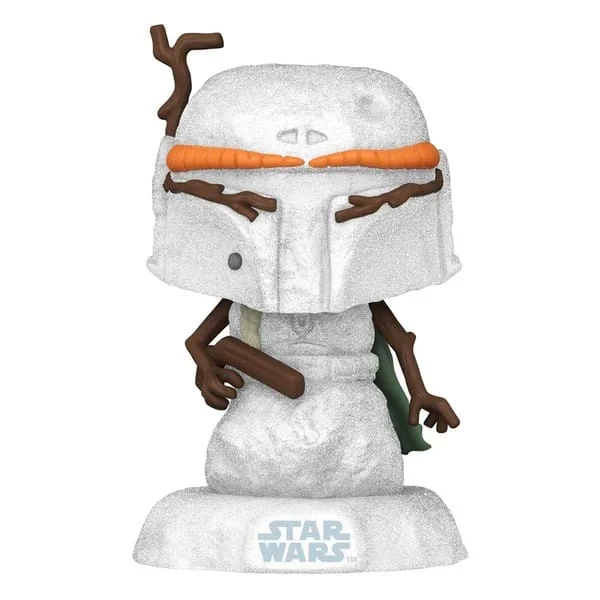 Funko Pop! Star Wars: Holiday - Snowman Boba Fett thumbnail