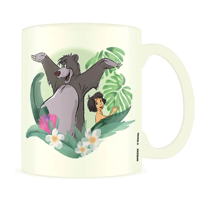 The Jungle Book - Mok, onderzetter en sleutelhanger van Mowgli & Baloo Geschenkset thumbnail