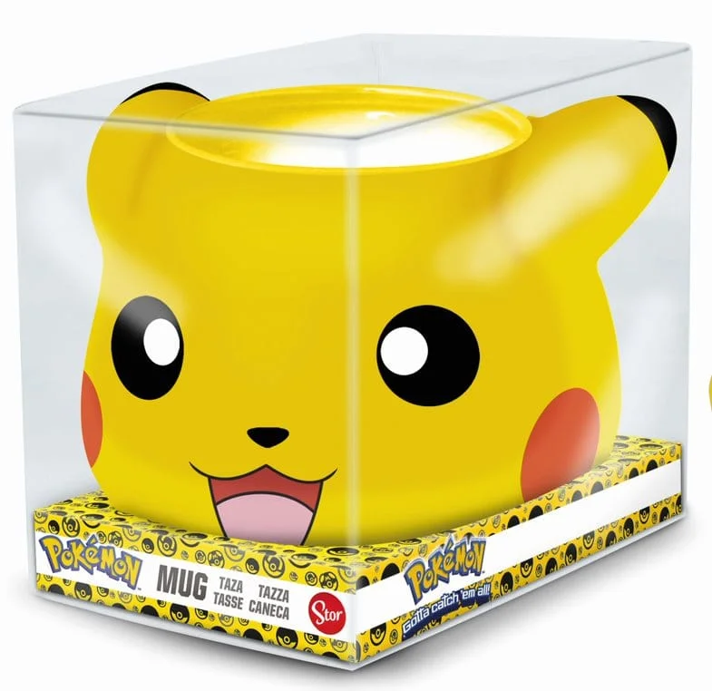 Stor Young Adult - Pokémon - 3D Dolomite Mok in Geschenkverpakking - Pikachu - 500 ML thumbnail