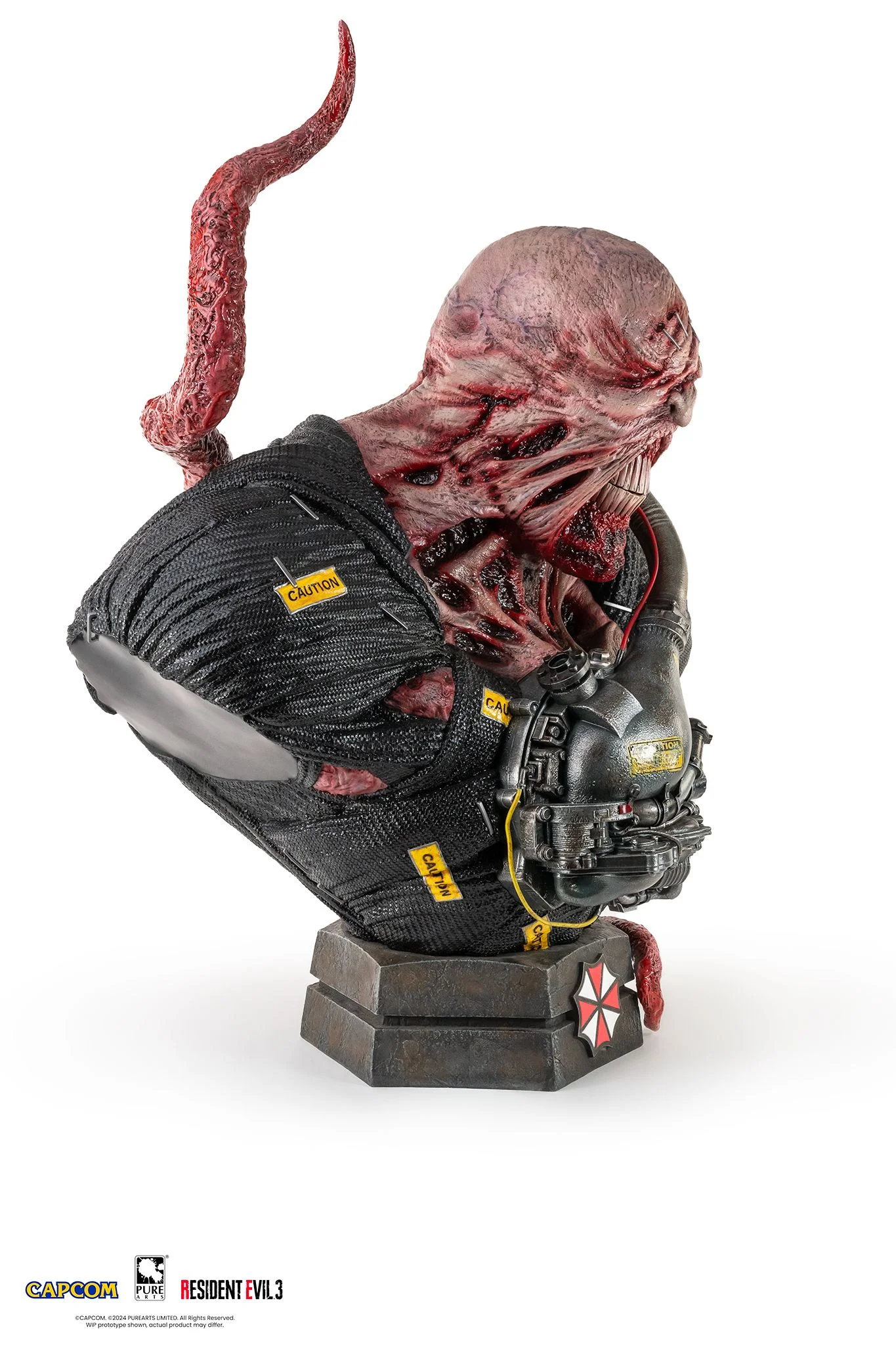 PureArts - 1:1 Scale Bust - Resident Evil 3 Remake - Nemesis Buste 90cm thumbnail