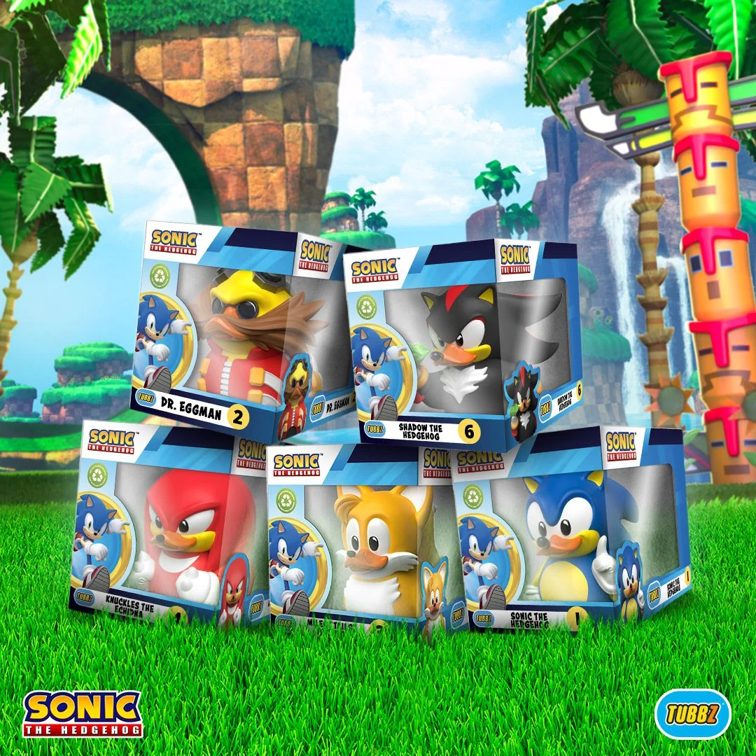Numskull - Best of TUBBZ Boxed Badeend - Sonic the Hedgehog - Shadow (Standard Editie) - 9cm thumbnail