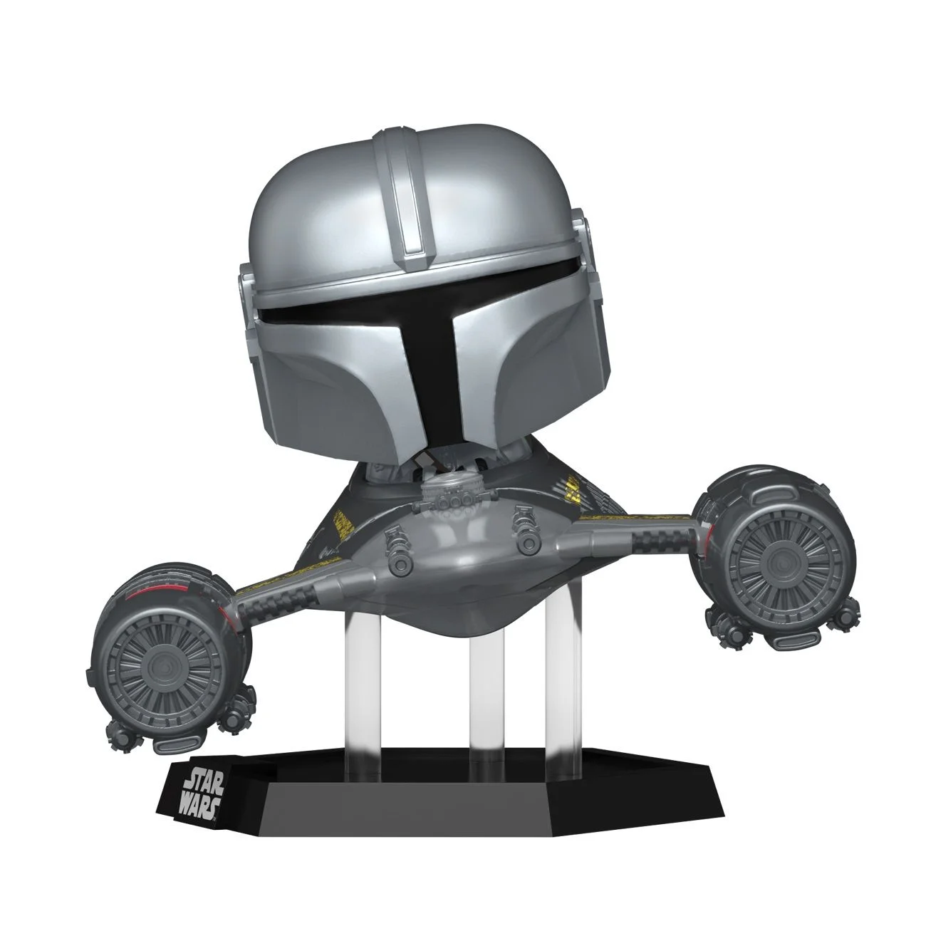 Funko Pop! Rides: Star Wars: The Mandalorian Season 3 - The Mandalorian in N1 Starfighter thumbnail