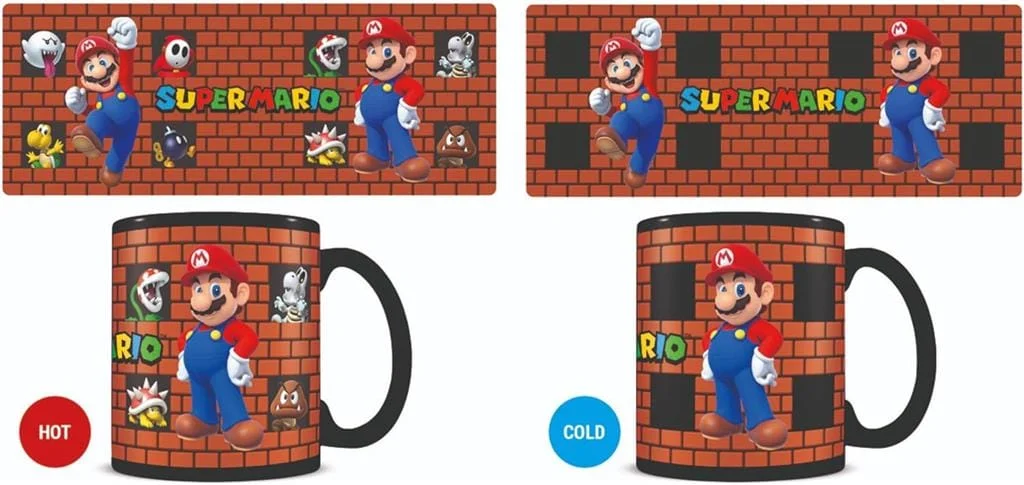 Nintendo - Super Mario - "Bricks" Warmtewissel Mok 315ml thumbnail