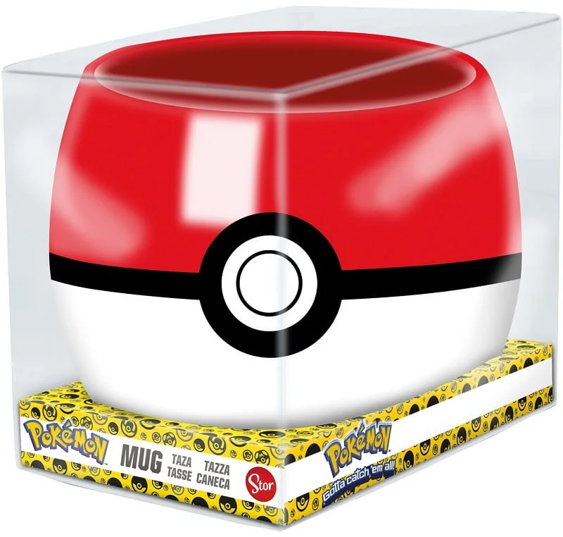 Pokémon - Poké Ball 3D Keramische Mok - 445ml thumbnail