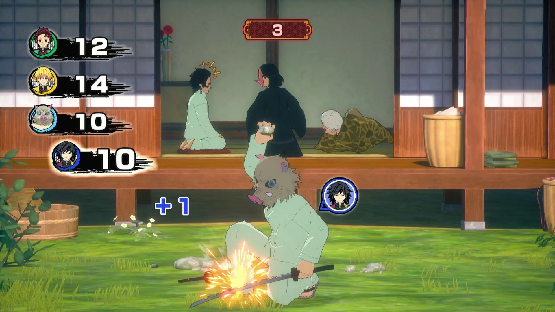 Demon Slayer: Kimetsu no Yaiba - Sweep the Board! - Nintendo Switch thumbnail