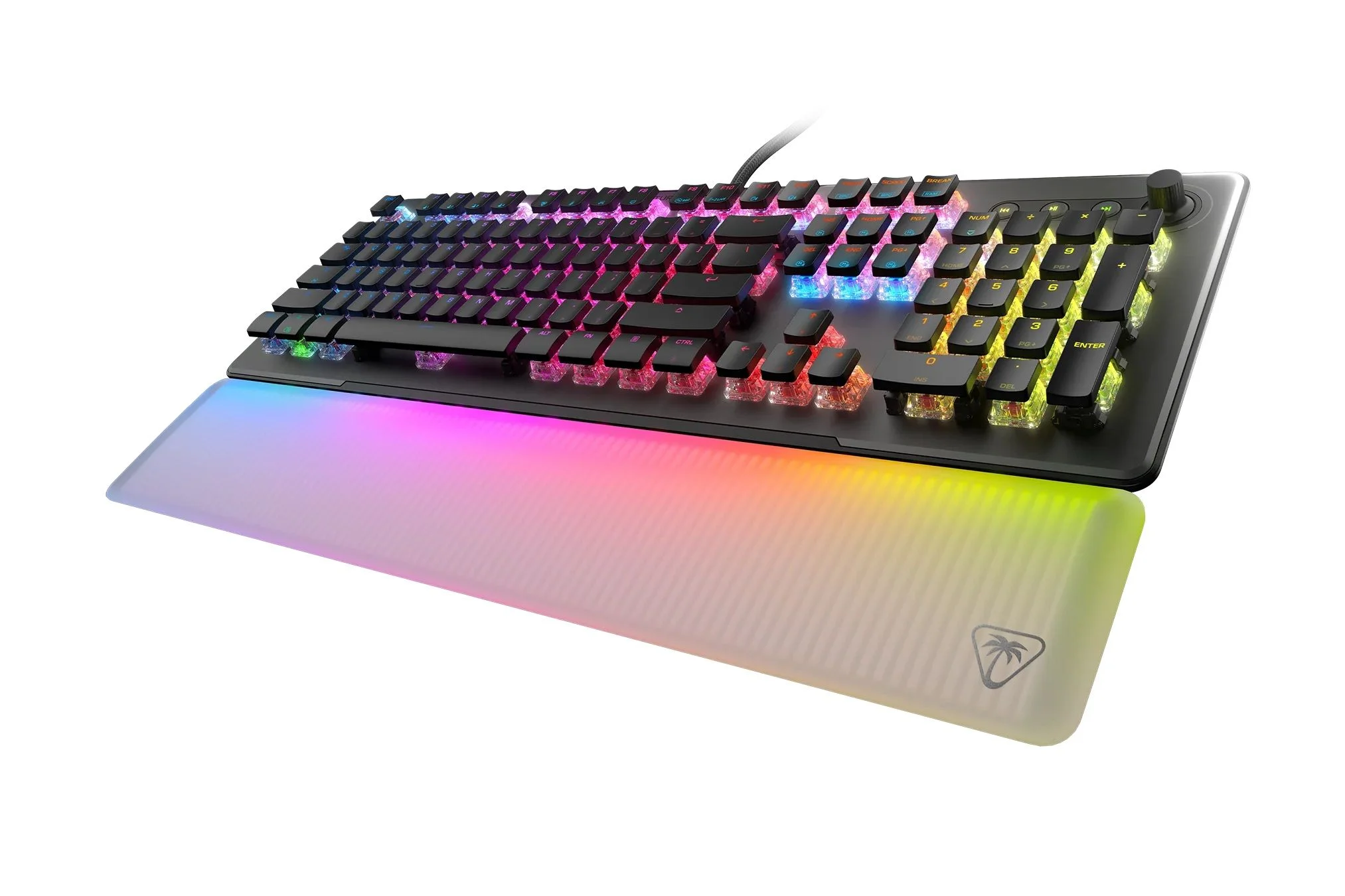 Turtle Beach - Vulcan II Max Bedraad RGB Optical Mechanica Gaming Toetsenbord Zwart - Azerty FR Layout thumbnail