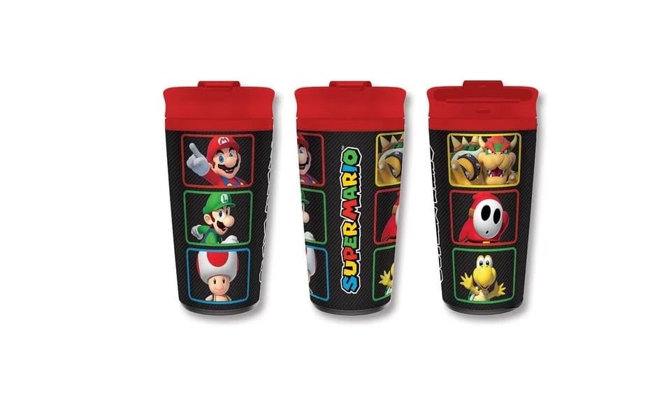 Nintendo - Super Mario - "Kleur Blokken" Metalen Reismok 450ml thumbnail