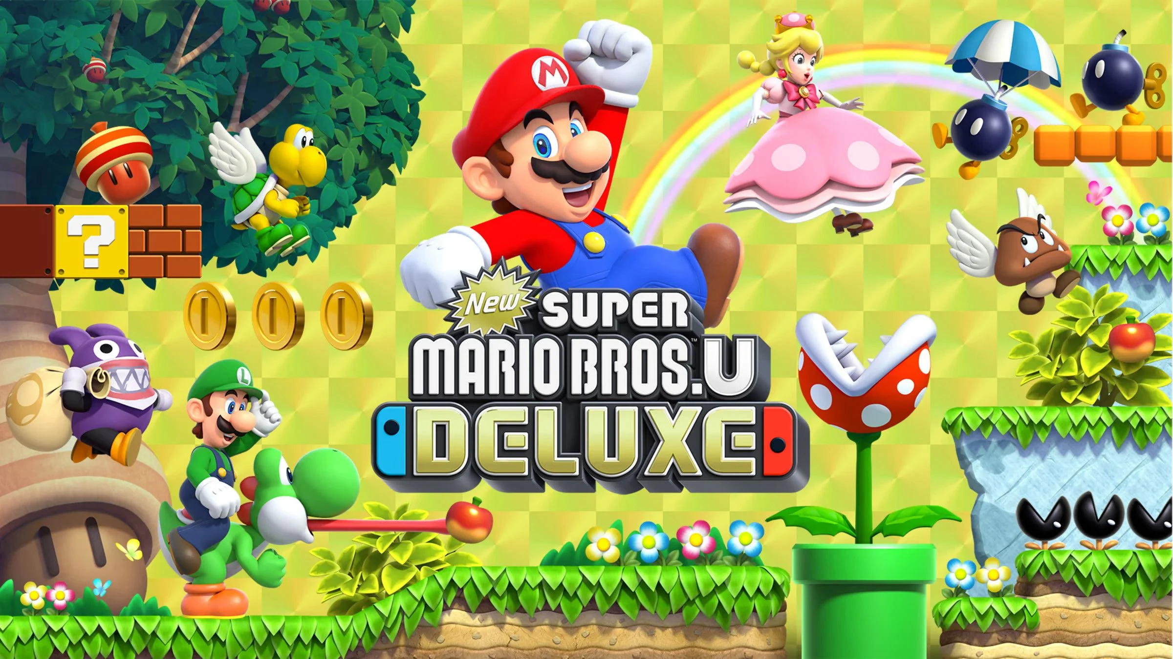 New Super Mario Bros. U Deluxe - Nintendo Switch thumbnail