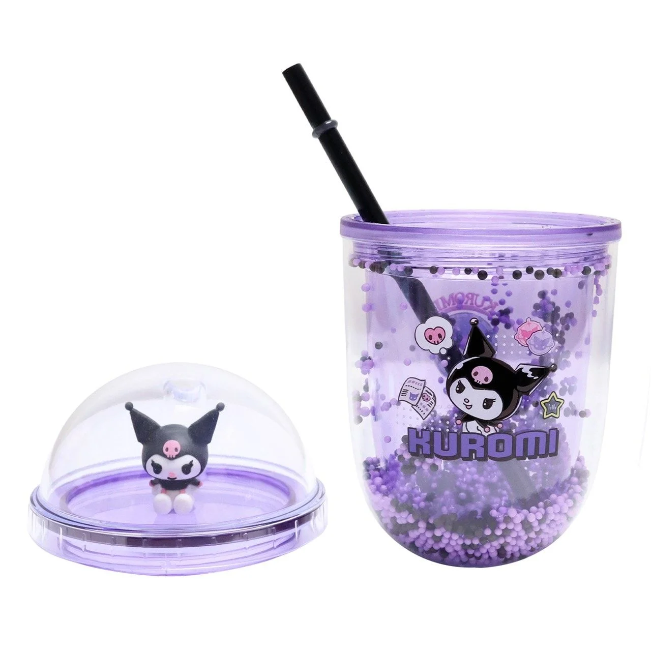 Sanrio - Kuromi Boba Beker thumbnail