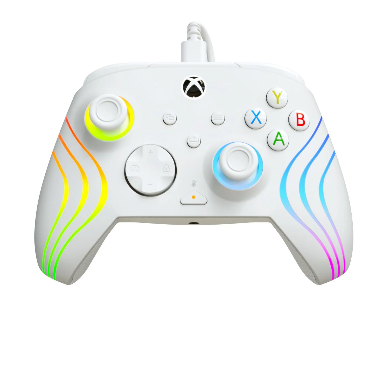 Turtle Beach - Afterglow Wave Bedrade RGB Gaming Controller Wit voor Xbox Series X|S, Xbox One en Windows 10/11 thumbnail