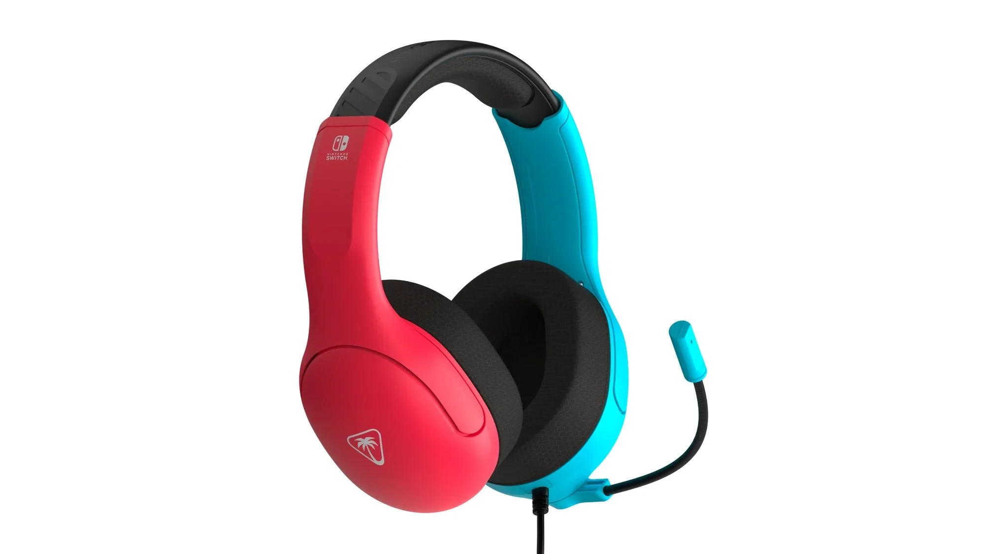 Turtle Beach - Airlite Fit Bekabelde Gamingheadset Rood en Blauw voor Nitendo Switch, Switch Lite en Switch OLED-model thumbnail