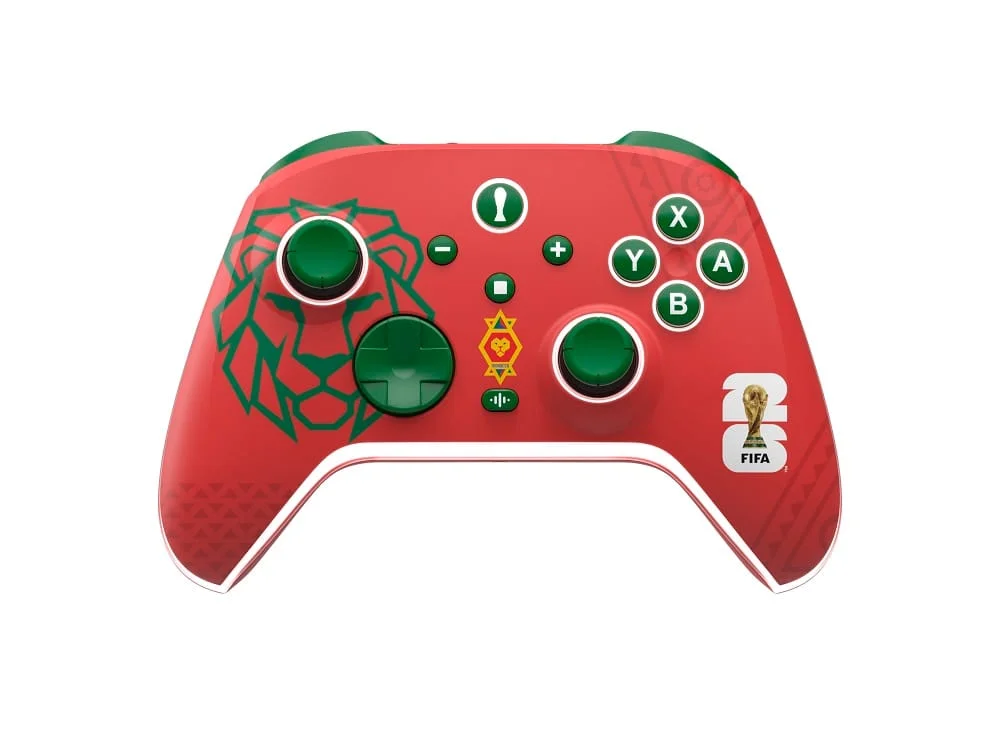 FIFA WorldCup 26 - AURORA+ Marokko Draadloze Controller voor Switch, Switch 2, PC, Android en IOS thumbnail
