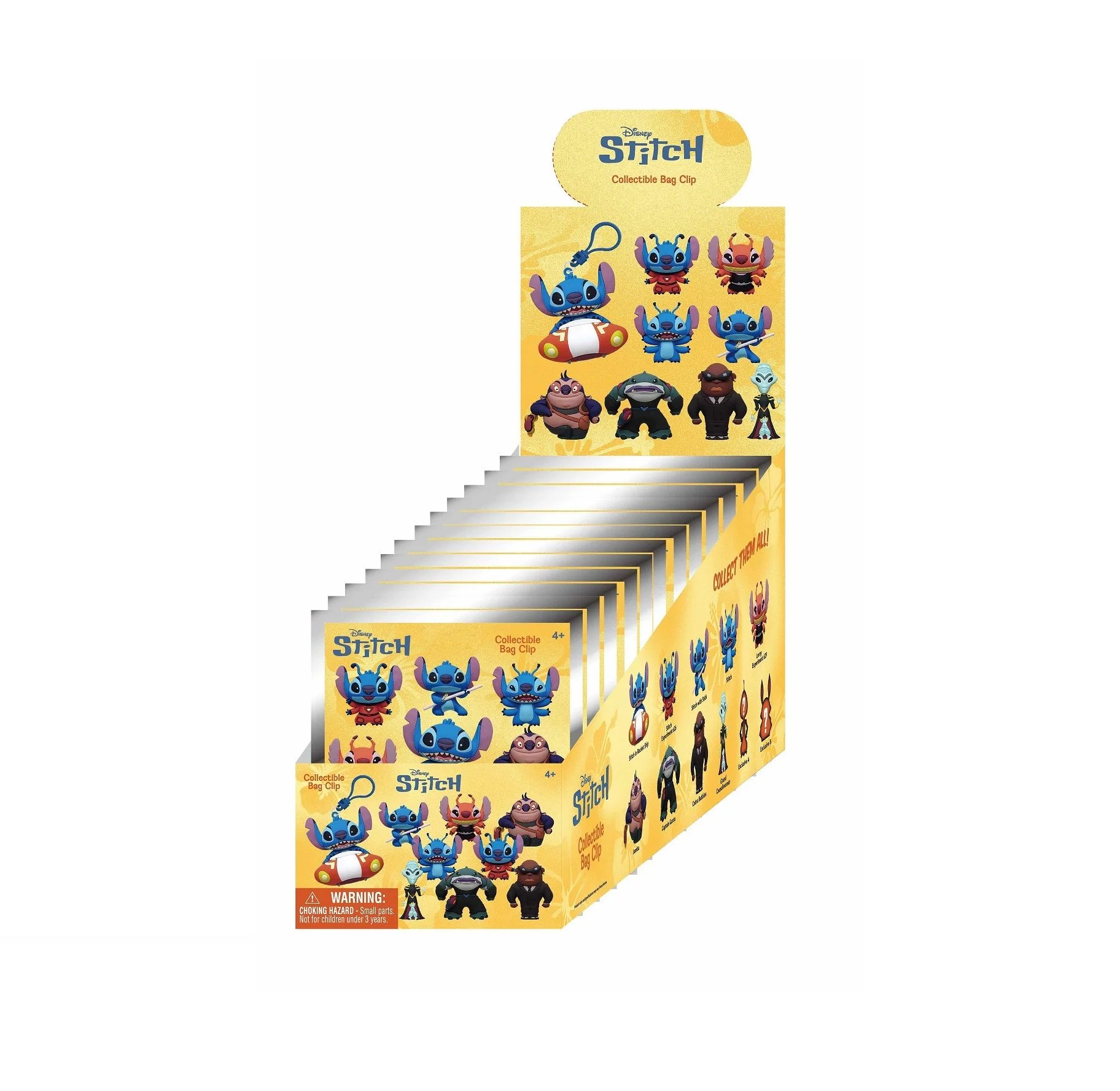 Disney - Stitch in Space - Verzamelbare Schuim Figurale Tassenclip Blinde Zak Assortiment (24 st.) thumbnail