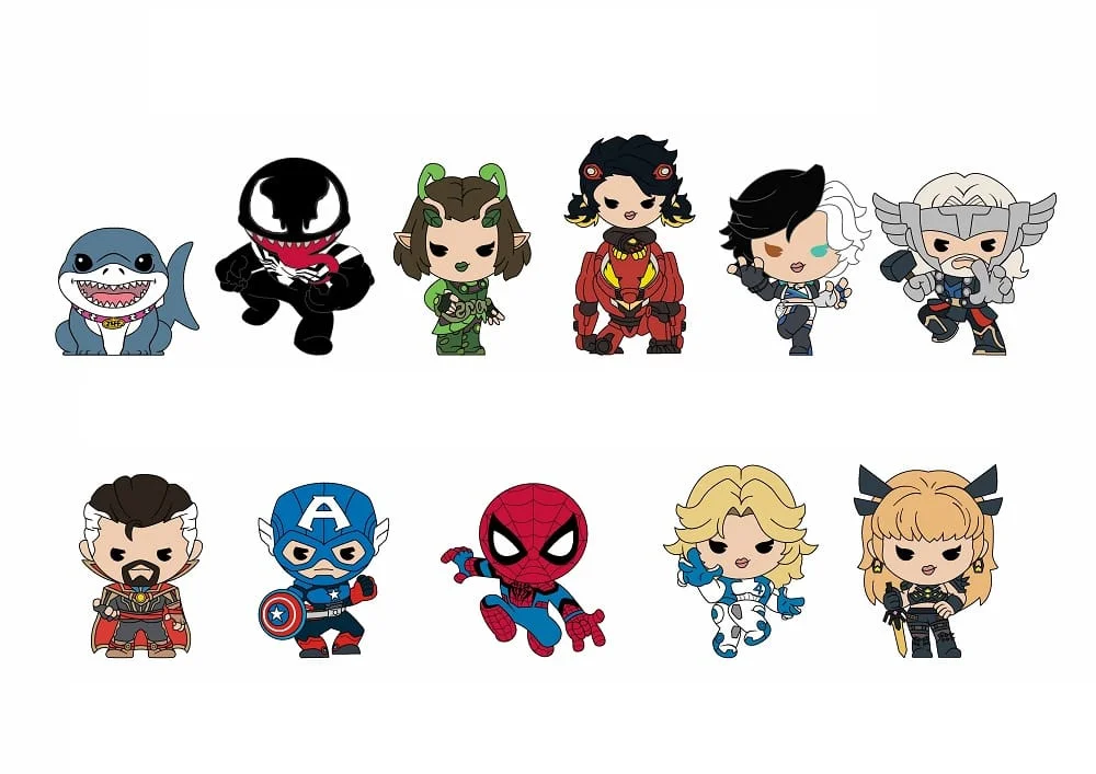 Marvel - Marvel Rivals - Verzamelbare Schuim Figurale Tassenclip Blinde Zak Assortiment (Series 16) (24 st.) thumbnail