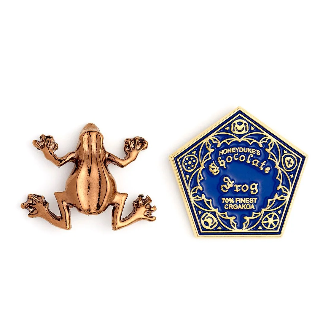 Harry Potter - Chocoladekikker en Doos - Speldbadge - Zilver en Blauw thumbnail